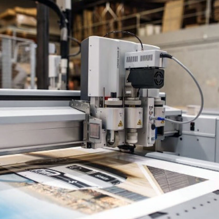 Grootformaat directprint op Dibond wandpanelen.