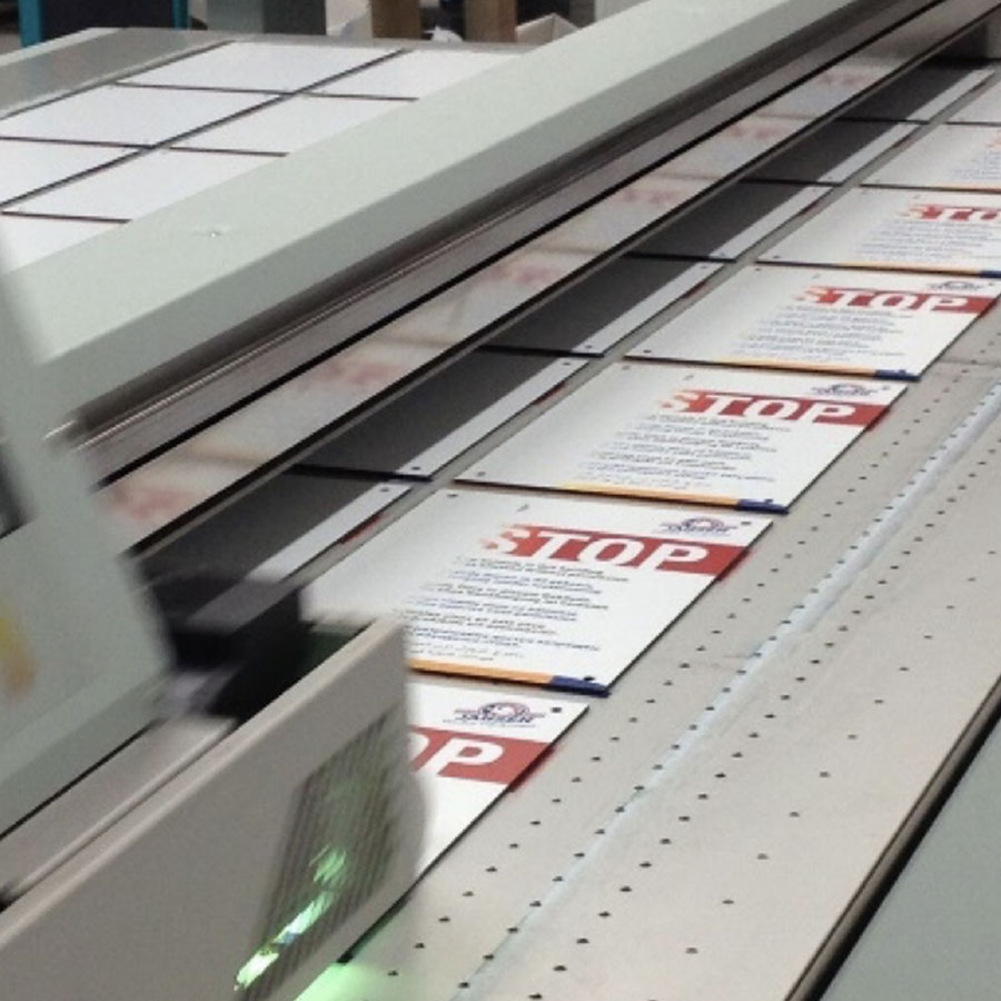 Panelen rechtstreeks geprint voorbeeld 4