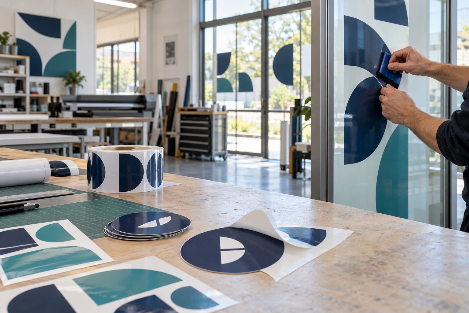 Raamstickers voorbeeld 8