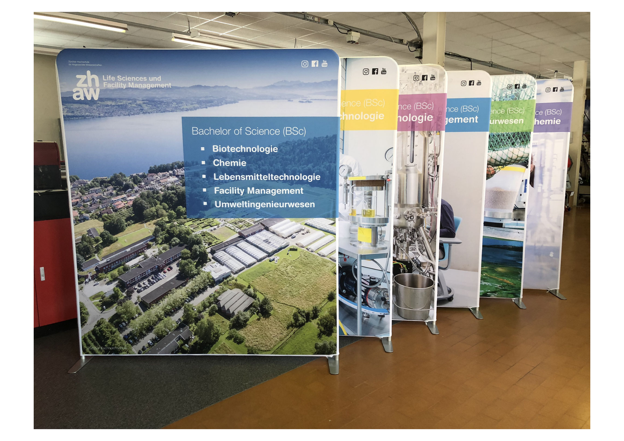Modulaire zip walls & presentatiewanden voor events