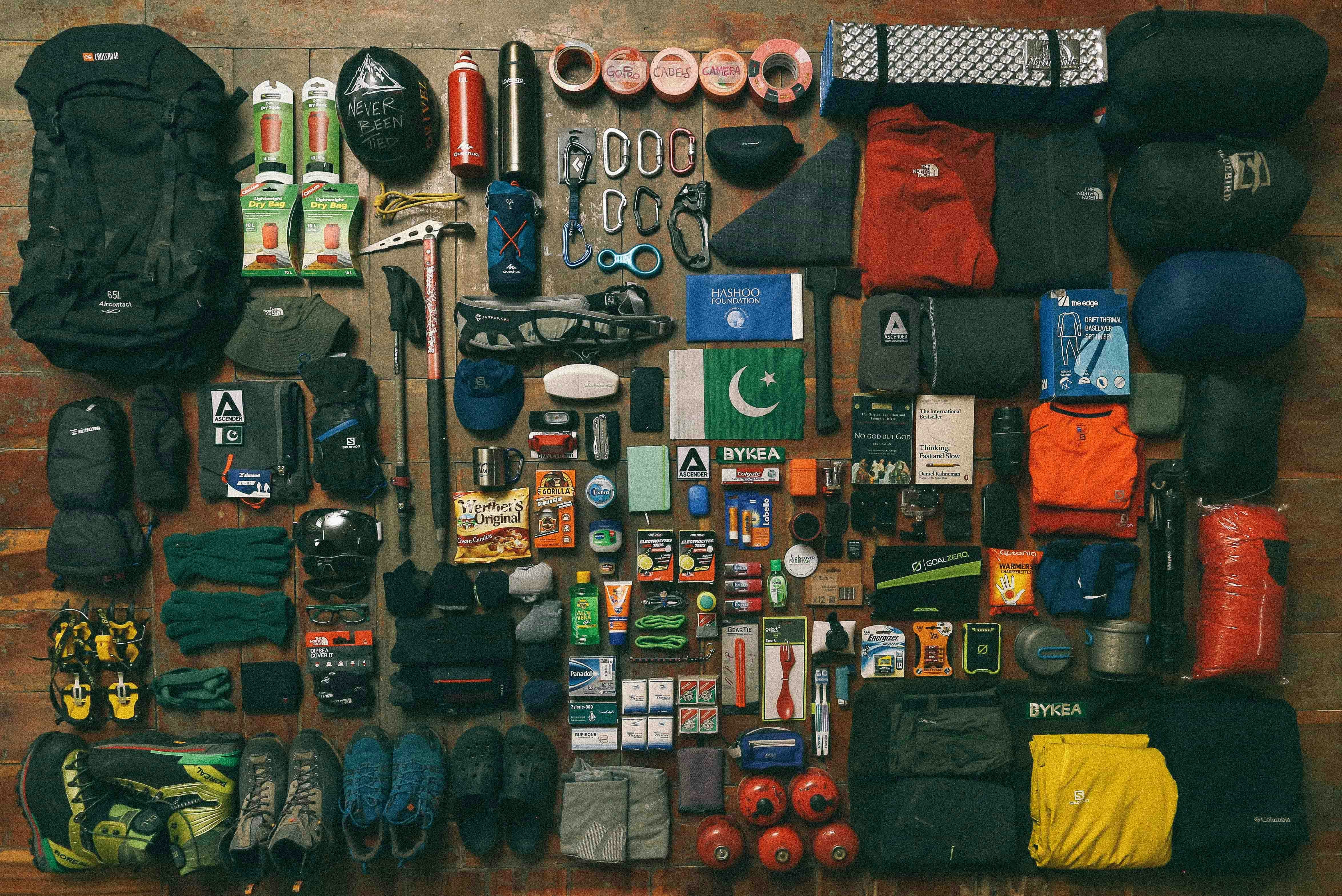West Michigan seasonal outdoor planning guide with camping and hiking gear