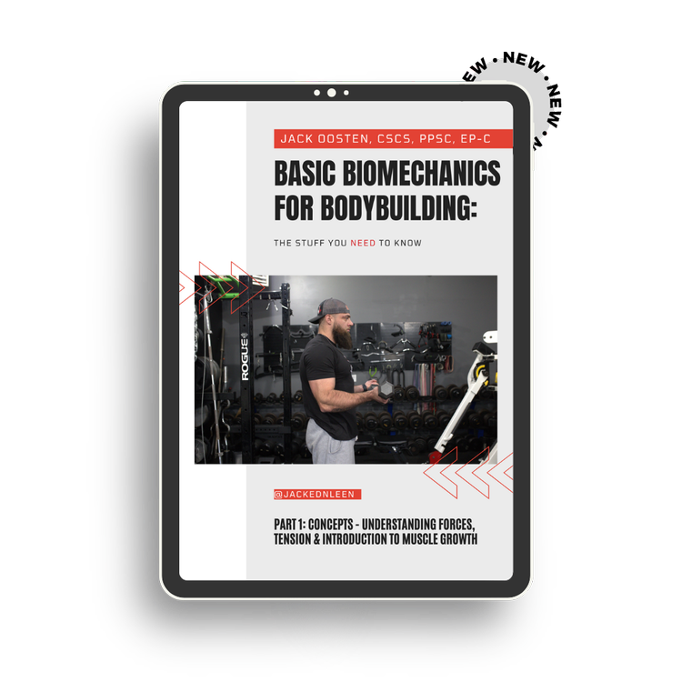Basic Biomechanics For Bodybuilding Free Ebook on tablet