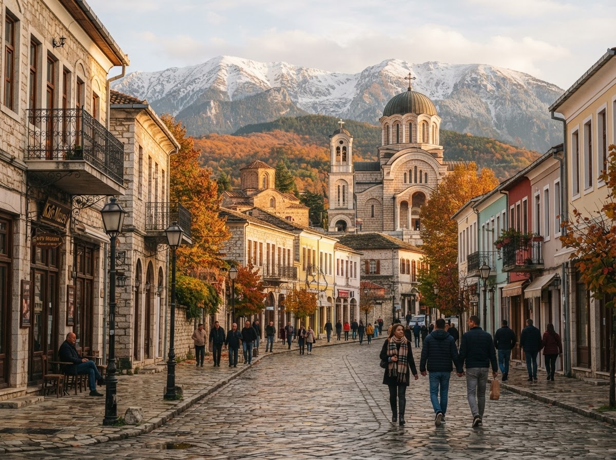 Korca, Southeastern Albania
