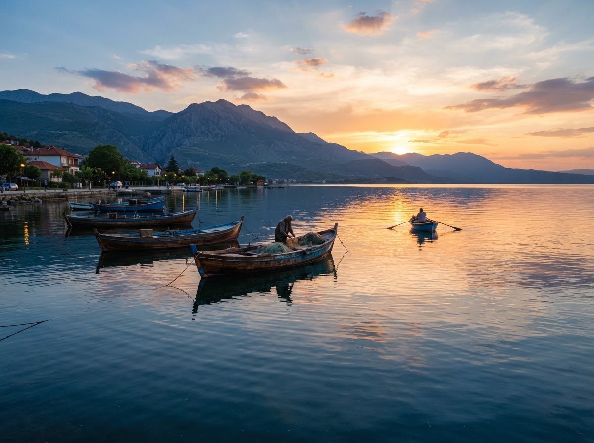 Pogradec & Lake Ohrid, Southeastern Albania