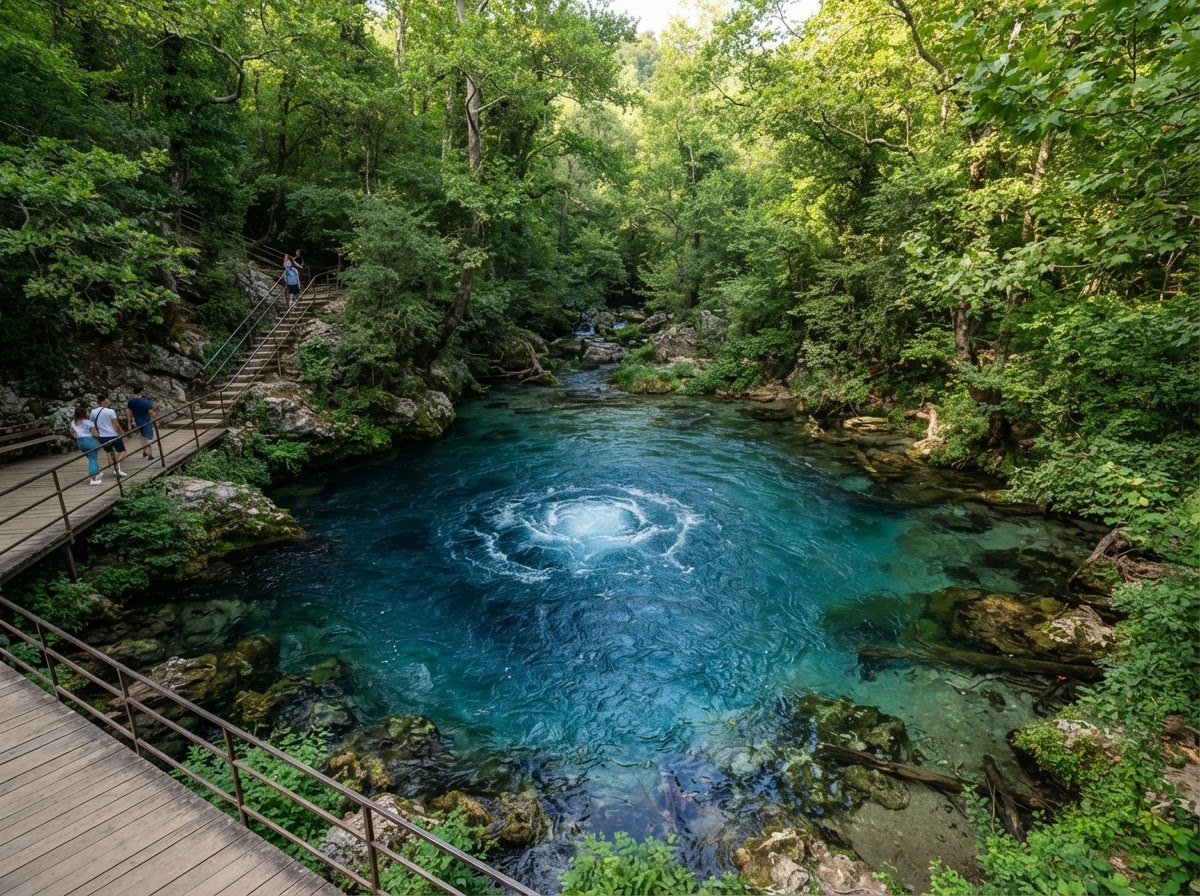 Blue Eye (Syri i Kaltër), Southern Albania