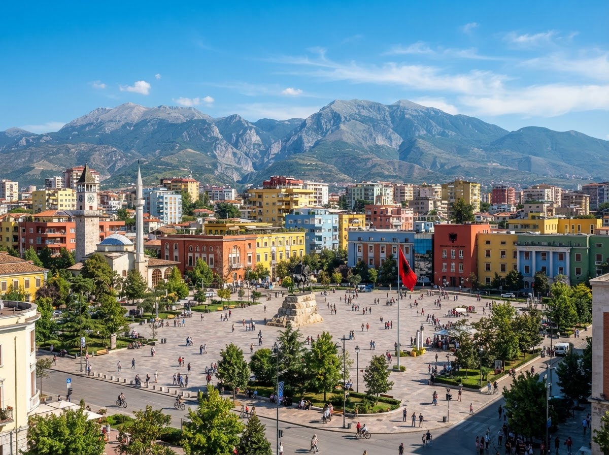 Tirana, Central Albania