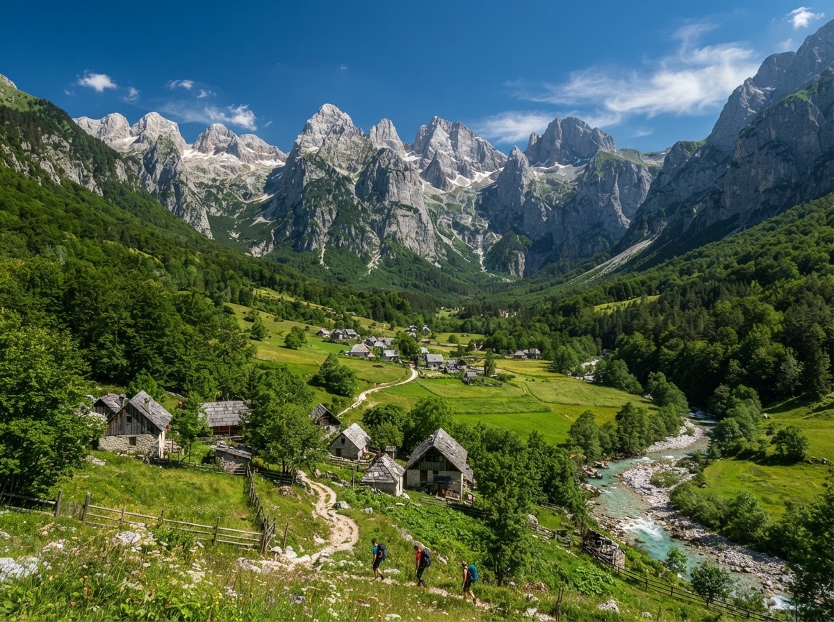 Valbona, Albanian Alps
