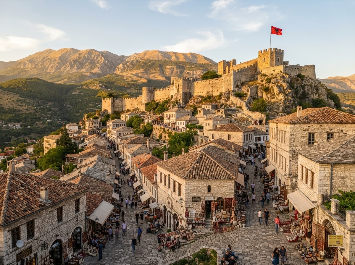 Kruje, Central Albania