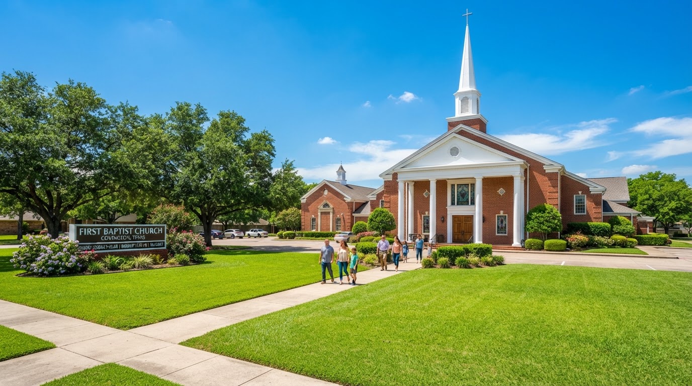 First Baptist Church Covington Texas sanctuary