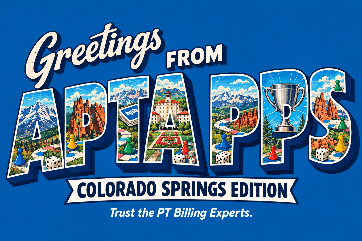 Greetings from APTA PPS - Colorado Springs Edition. Trust the PT Billing Experts.