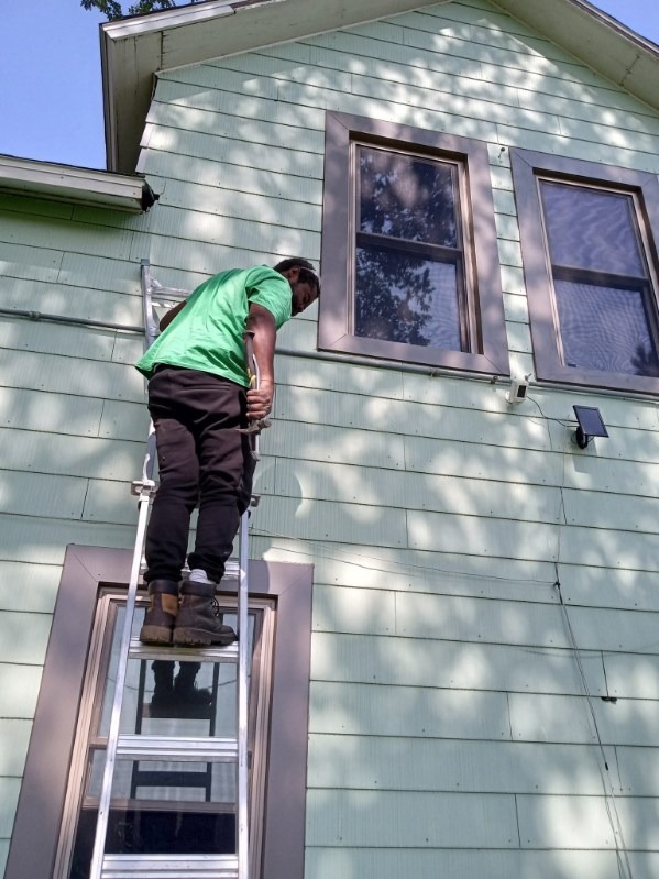 Exterior Siding Renovation & Window Casing Framing
