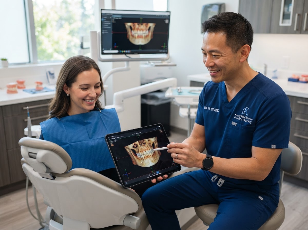 State-of-the-art modern private dental implant surgery room