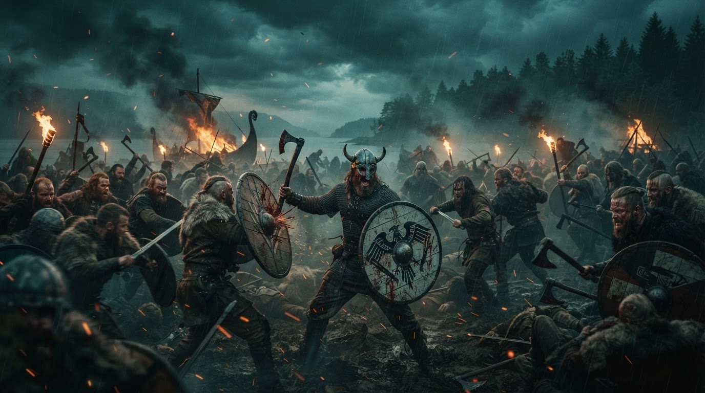 Batalla Vikinga cinematográfica — la guerra digital