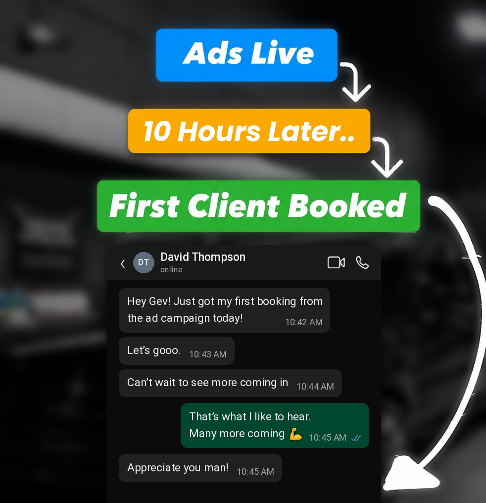 Client result screenshot