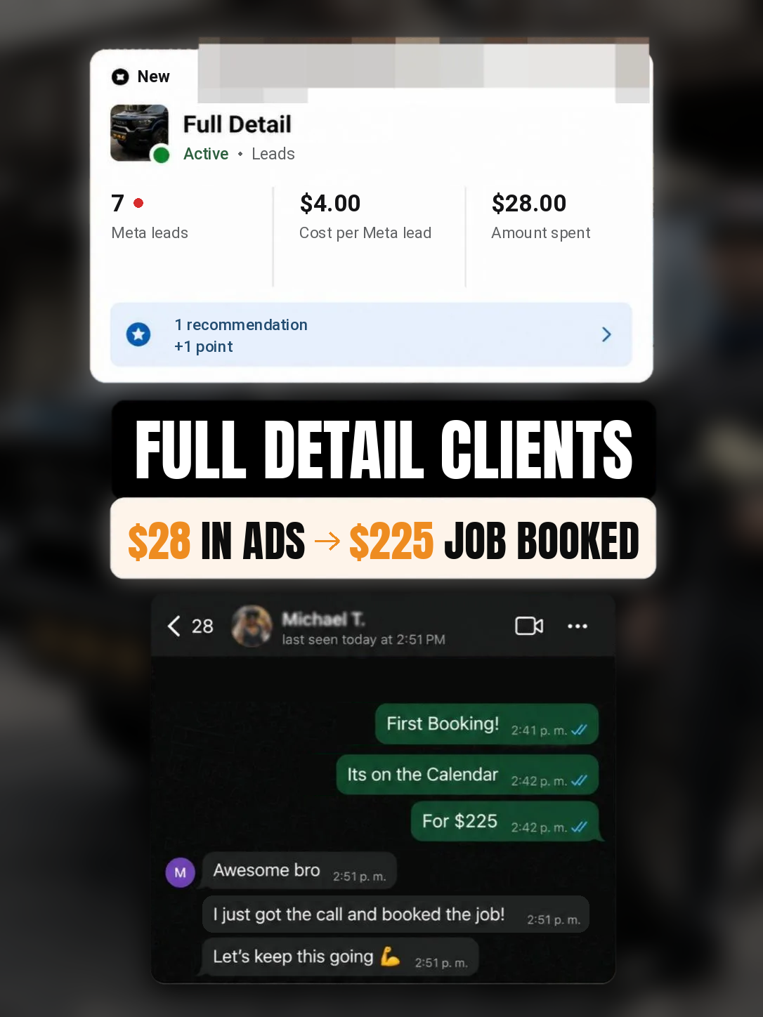 Client result screenshot