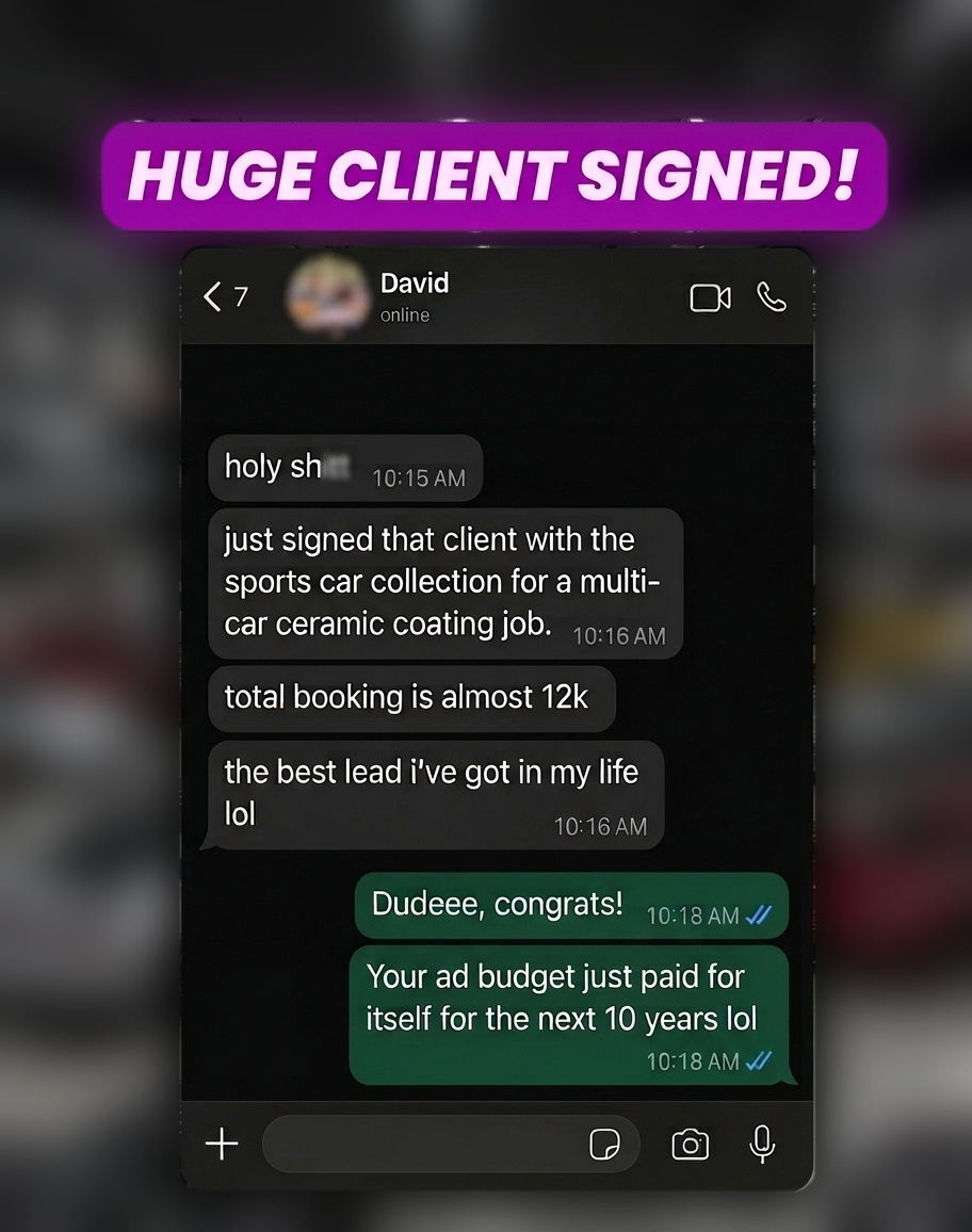 Client result screenshot