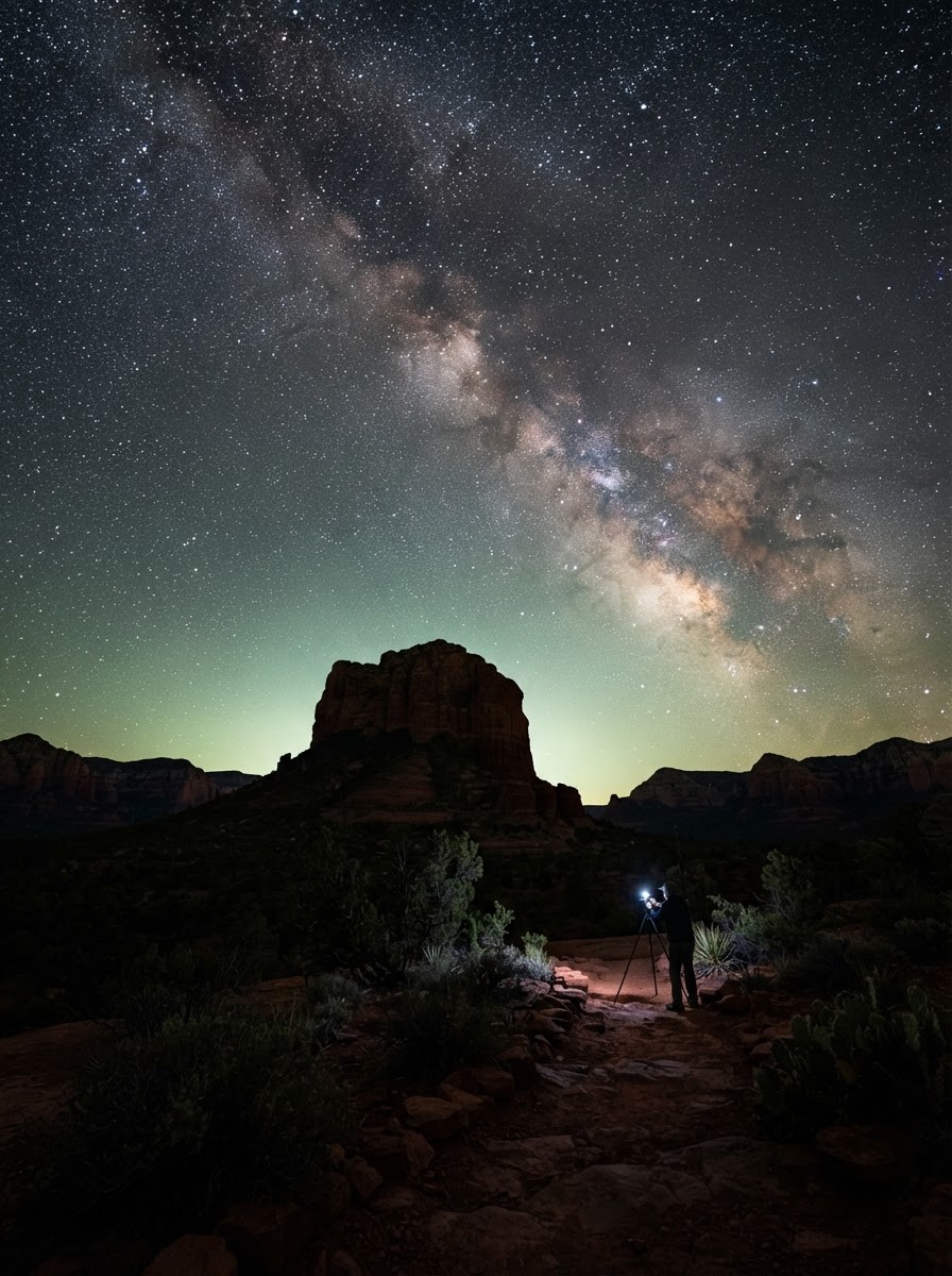 Sedona Astro — Bell Rock, Jul 2026