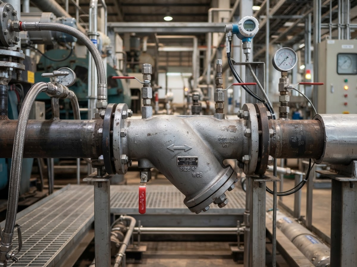 Heavy-Duty Wye (Y) Strainers