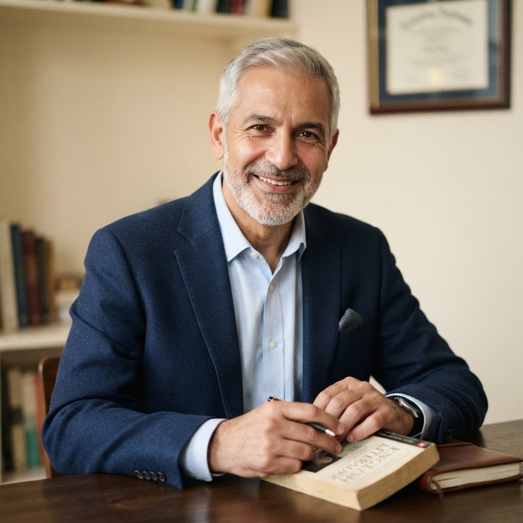Jamal Jamali, founder of Canadian Magic English Academy