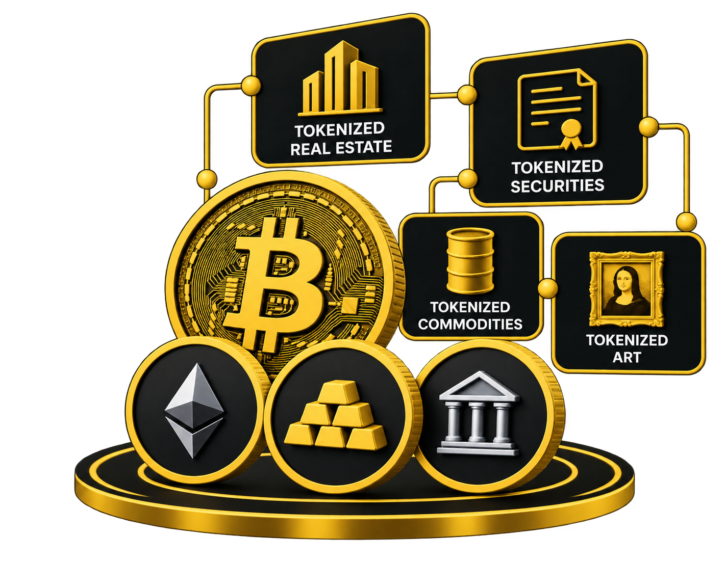 Tokenized Real Estate, Securities, Commodities, and Art on QSTAK®
