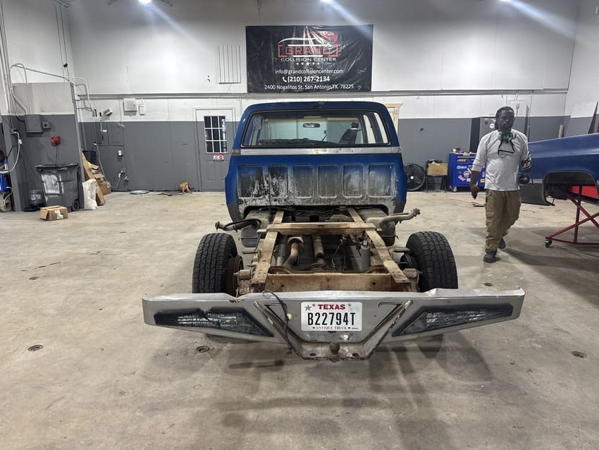 Final quality assurance check after complete accident rebuild