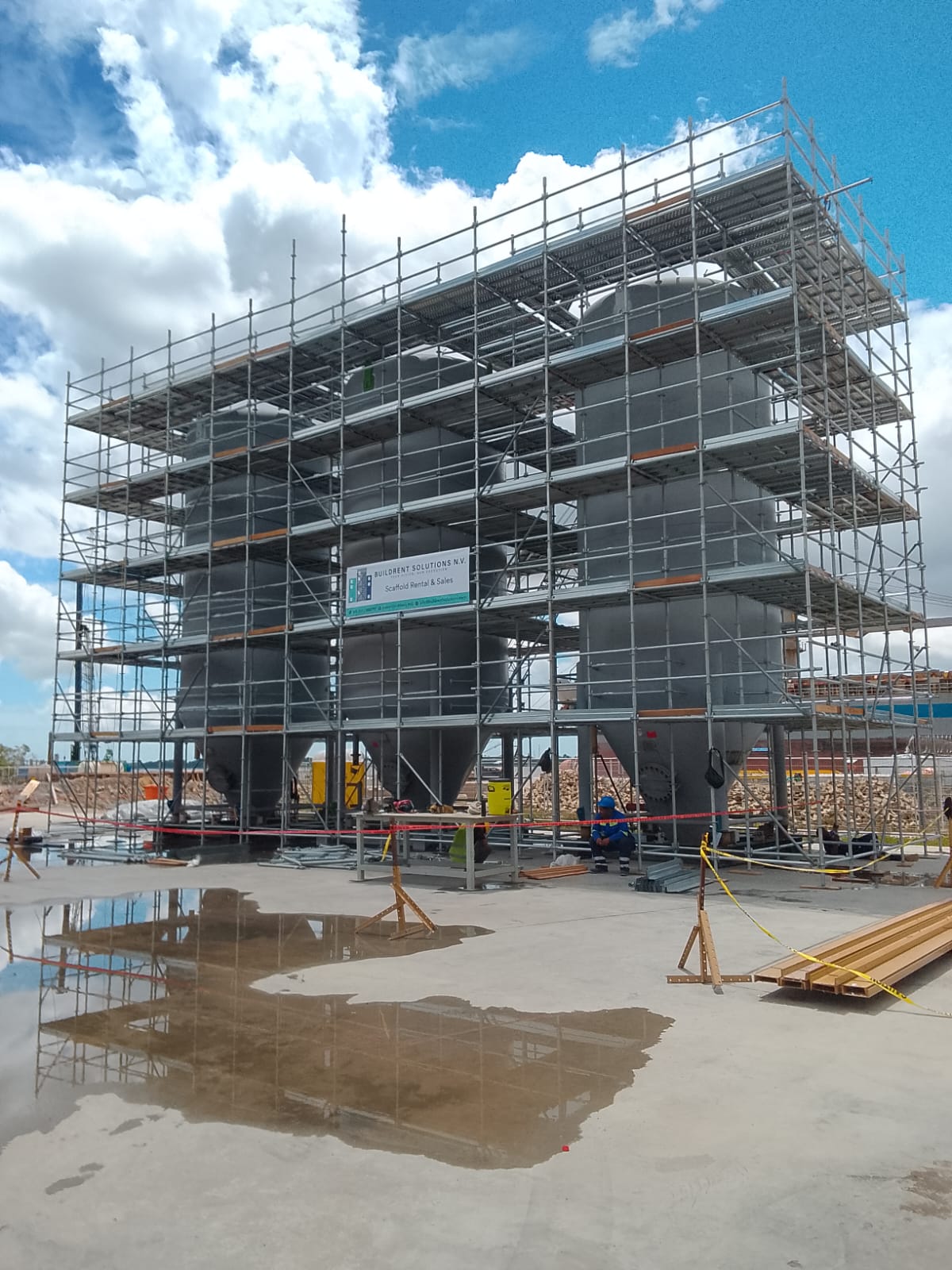 Industrial Bulk Silo Maintenance & Inspection Access