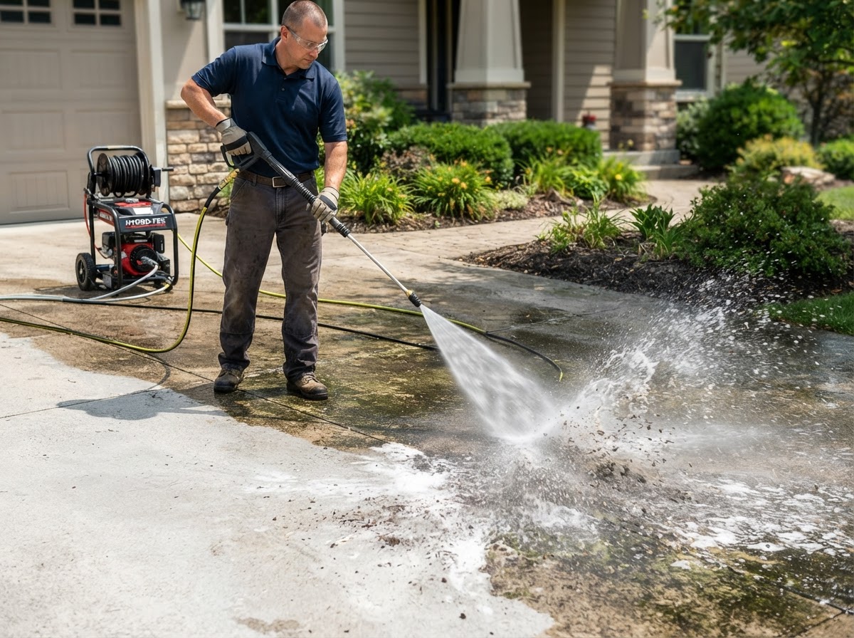 Pressure Wash work by Lemus Remodeling Company