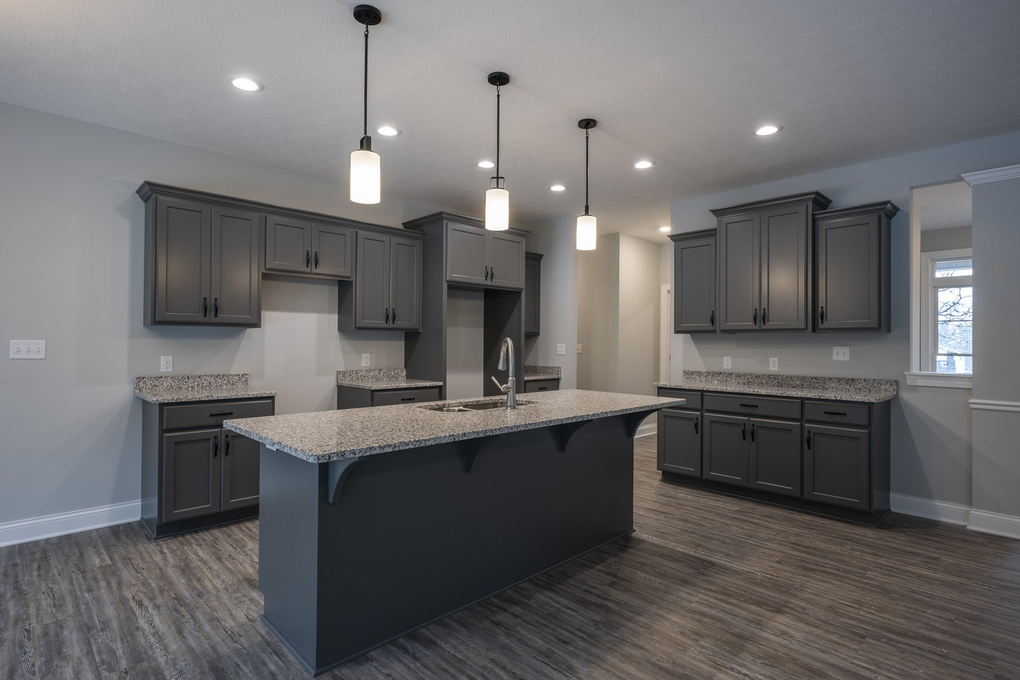Residential kitchen interior photography