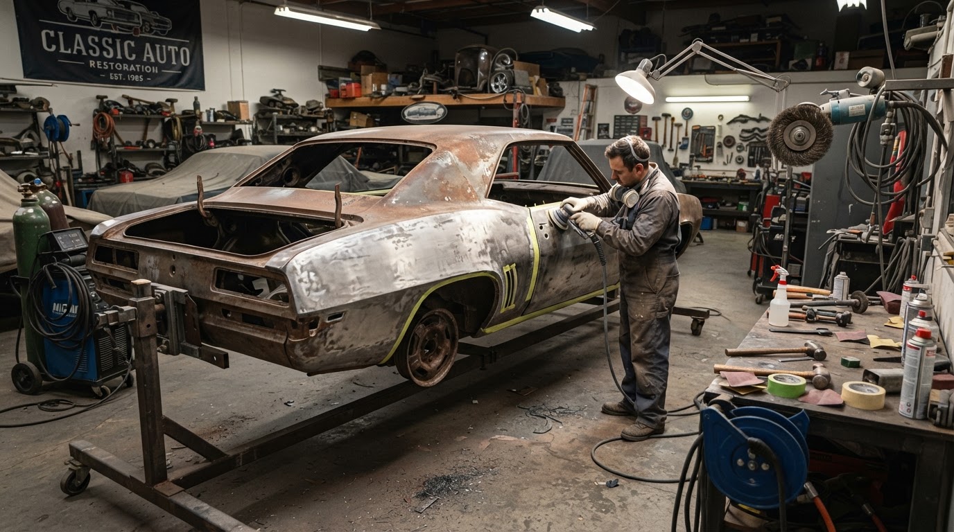 Restoration vs Repair: When to Invest in a Project Vehicle, auto repair article from PRD Automotive Campbellfield