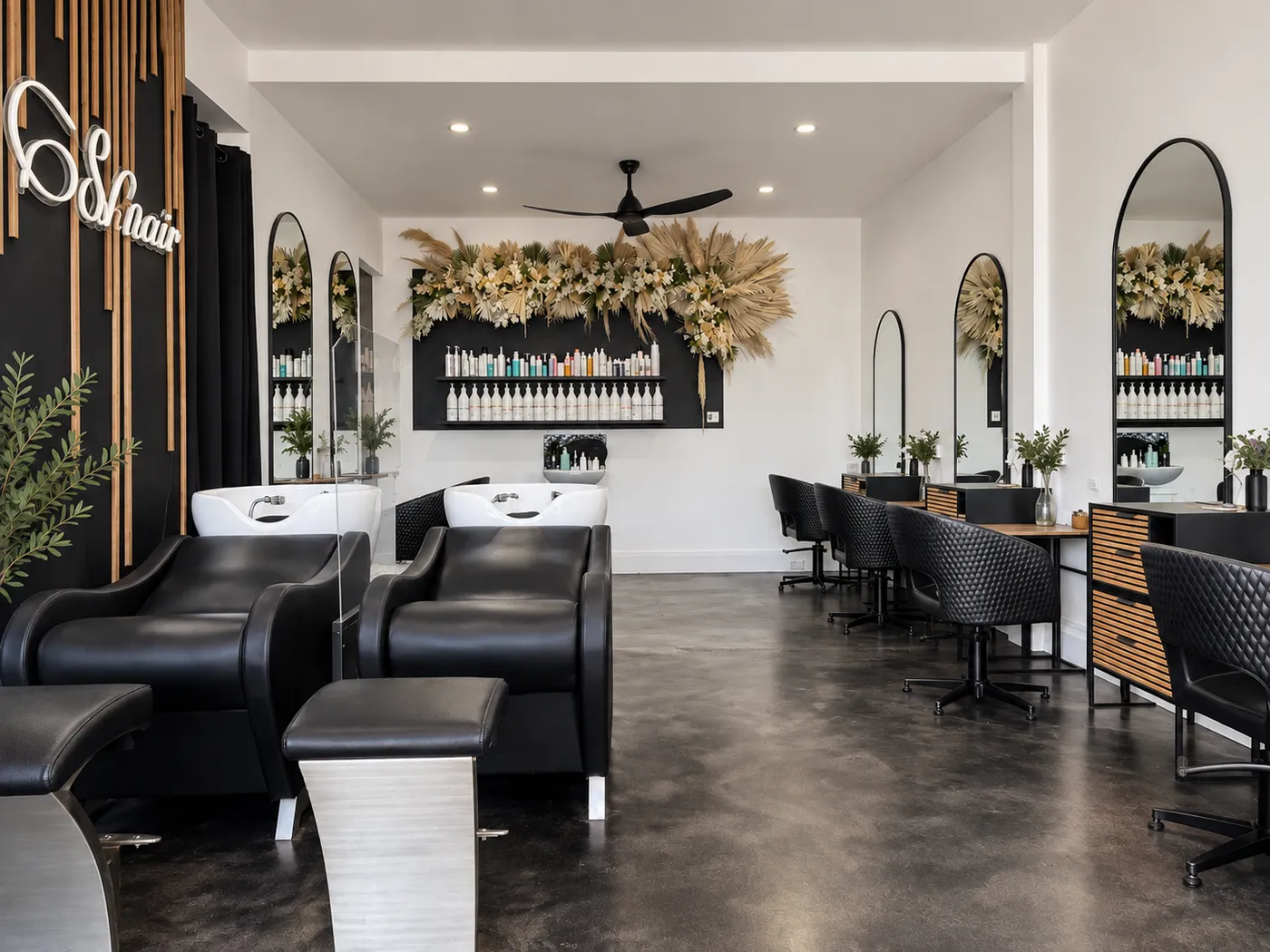 SSH Hair Beaumaris salon interior