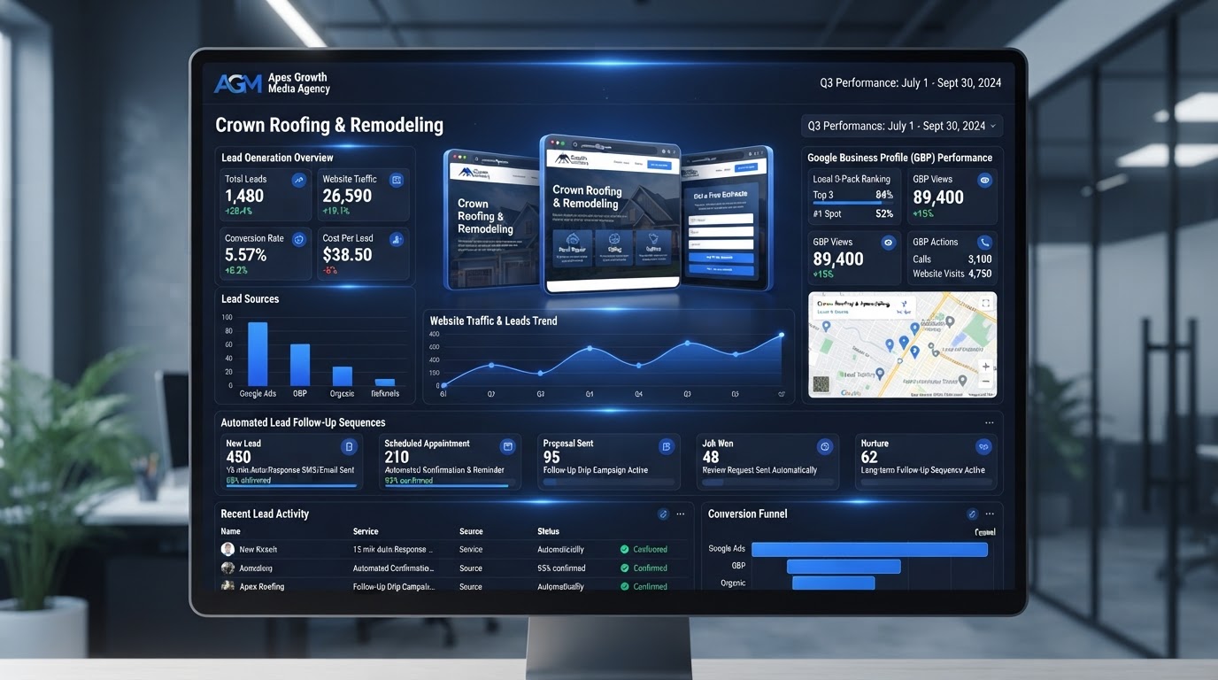 General Contracting and Remodeling Dashboard
