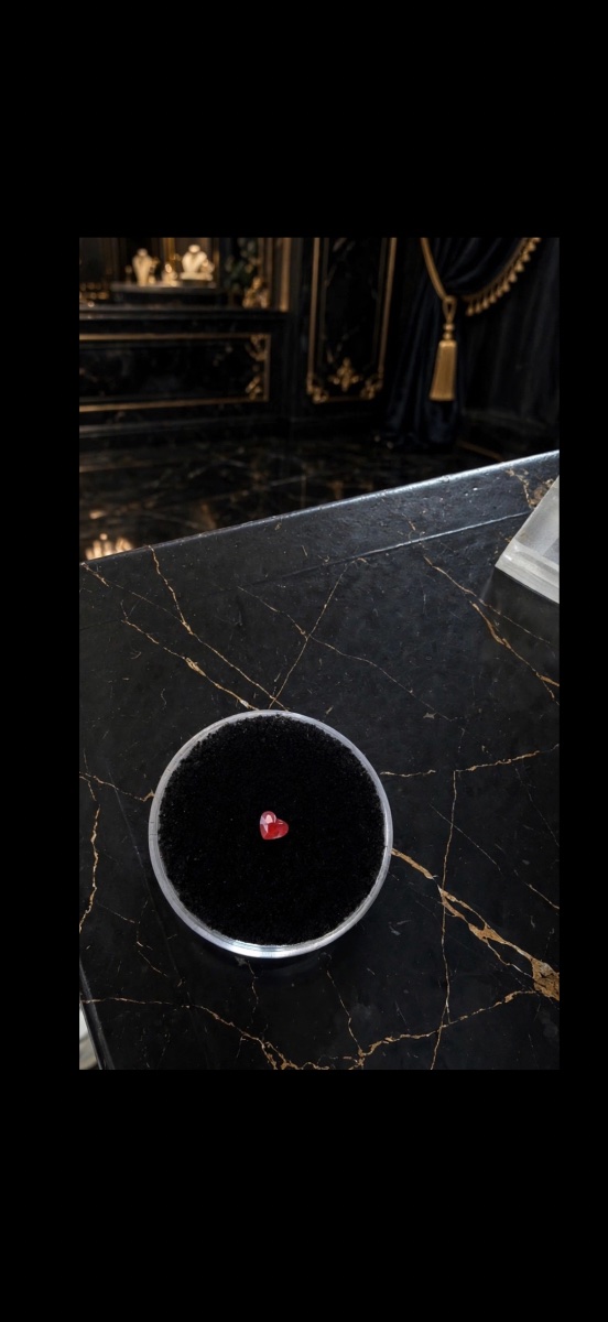 Red Crystal Heart