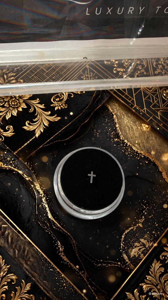 White Gold Cross