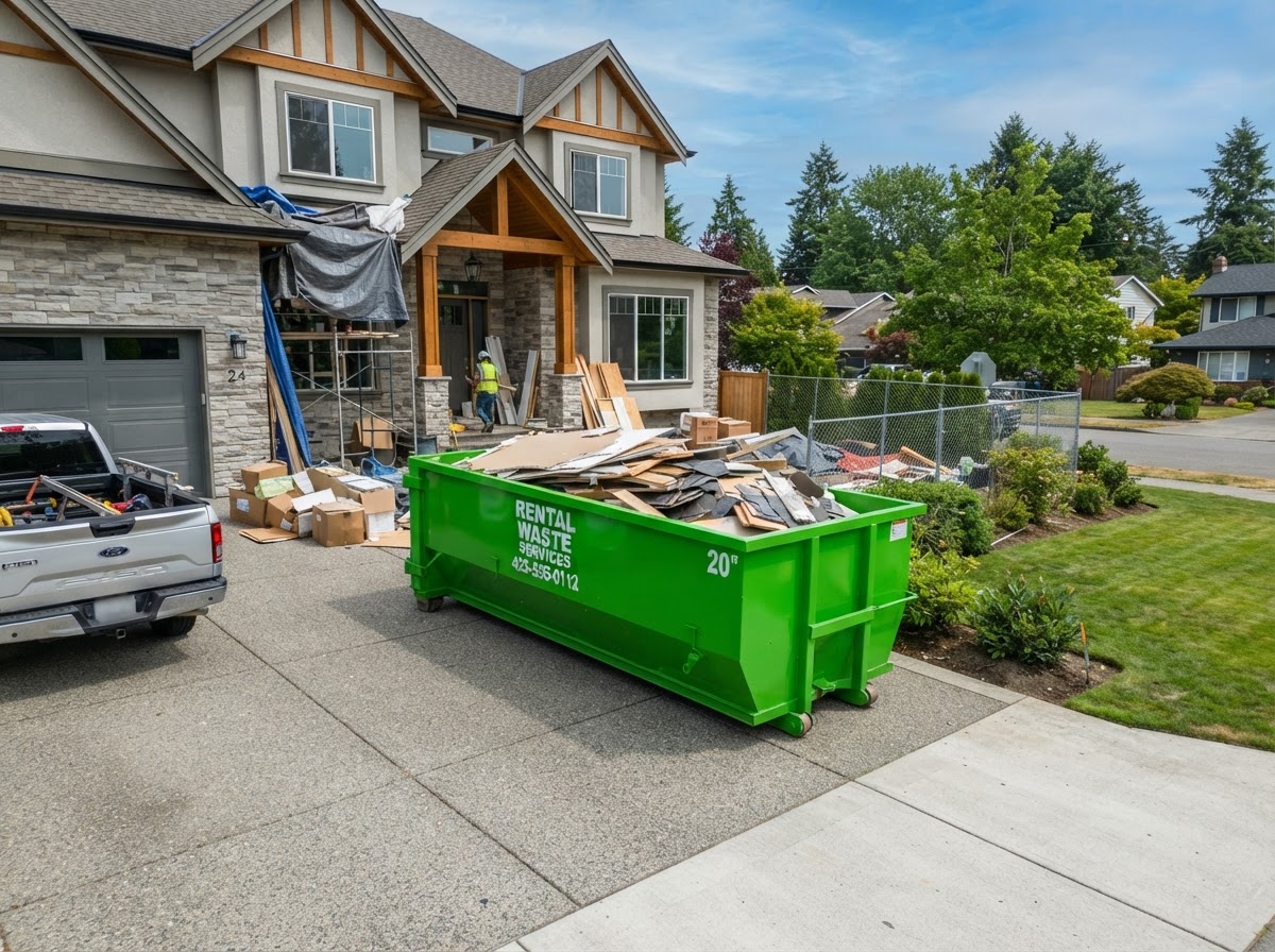 Junker's Sanitation Roll Off Dumpster