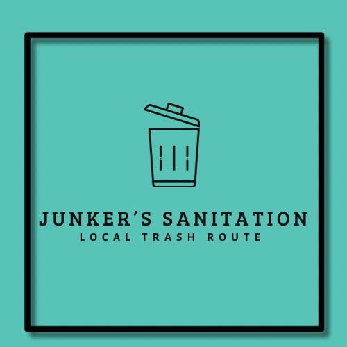 Junker's Sanitation - Local Trash Route Logo