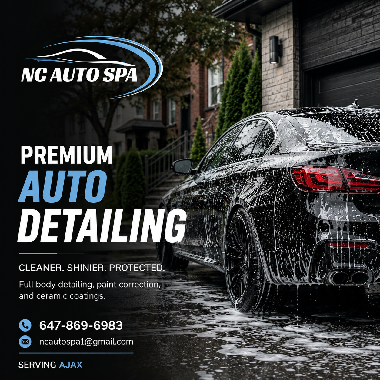 NC Auto Spa Premium Detailing Ad