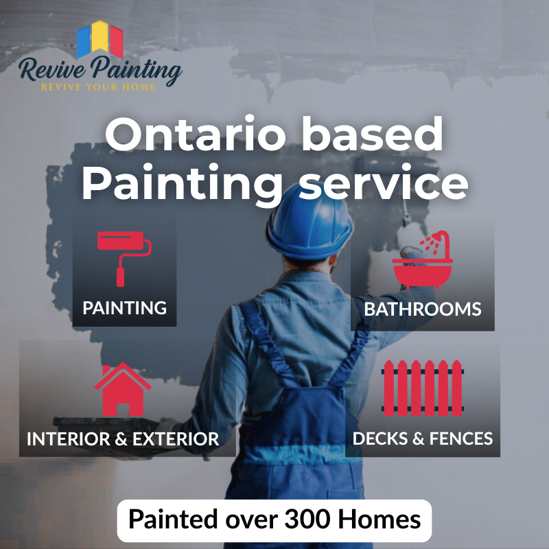 Revive Painting Ontario based Painting service Ad