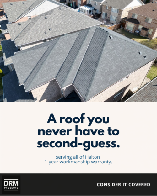 A Roof You Never Have To Second Guess - DRM Projects Ad