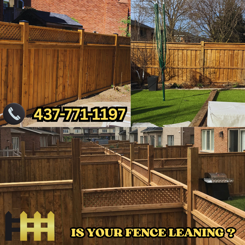 Is Your Fence Leaning Ad