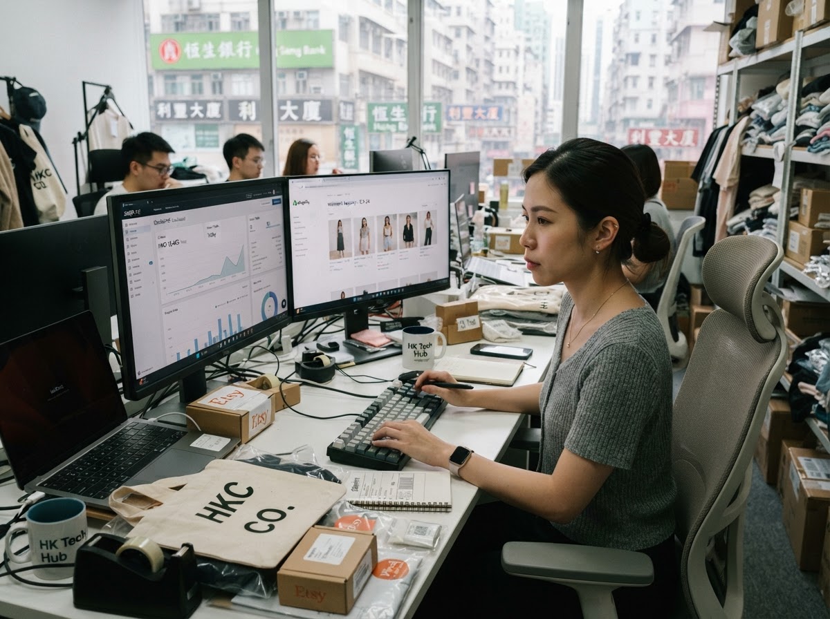 真實痛點:網店訂單與客戶私訊湧入,人手處理庫存查詢與發貨容易出錯漏單