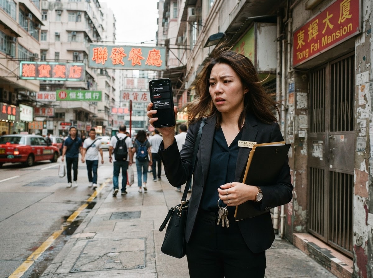 真實痛點:外出睇樓頻繁漏接業主與買家來電,社交平台物業廣告私訊跟進分散