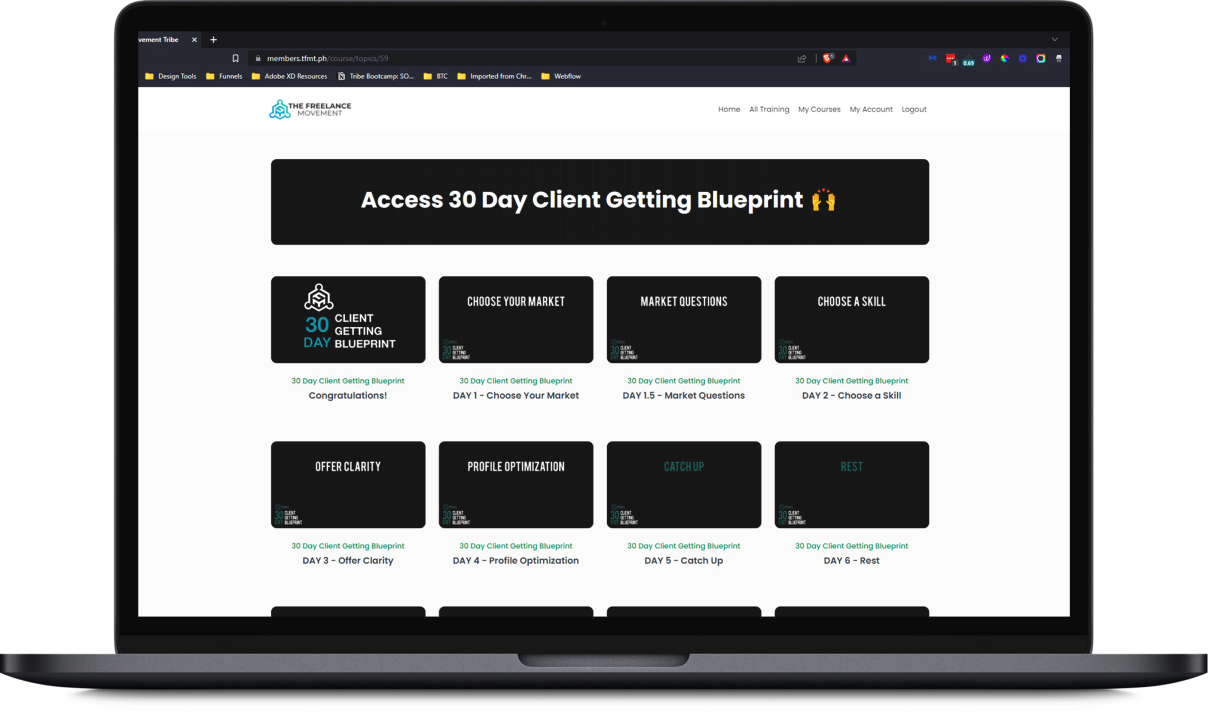 The 30-Day Client-Getting Blueprint program