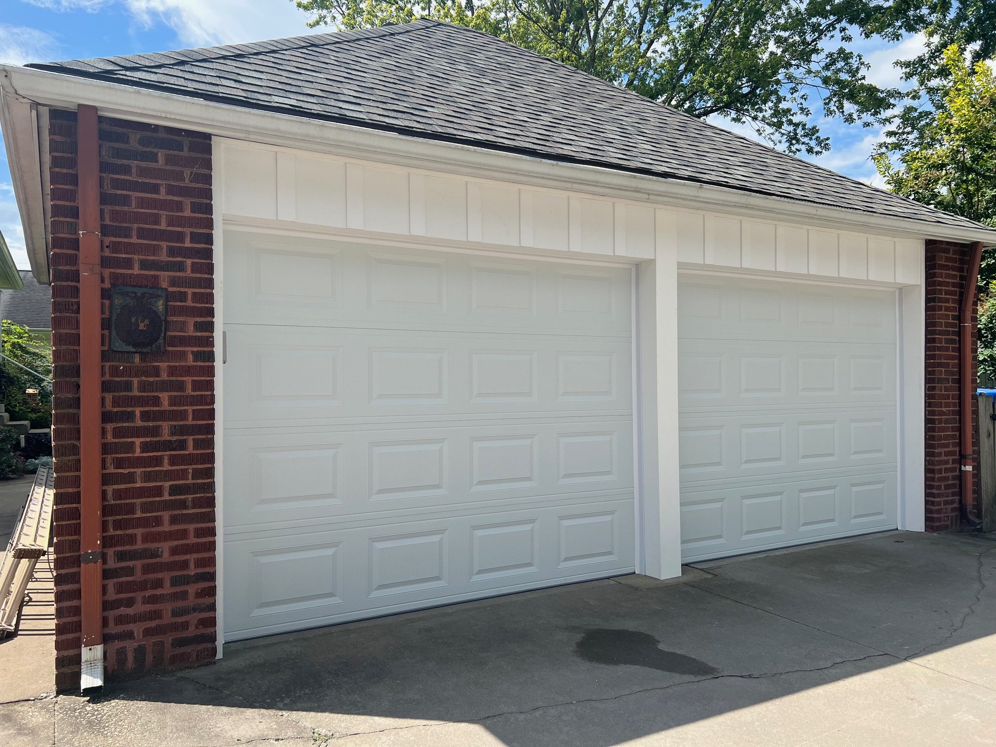 Completed Bankco Overhead Door garage door project 4