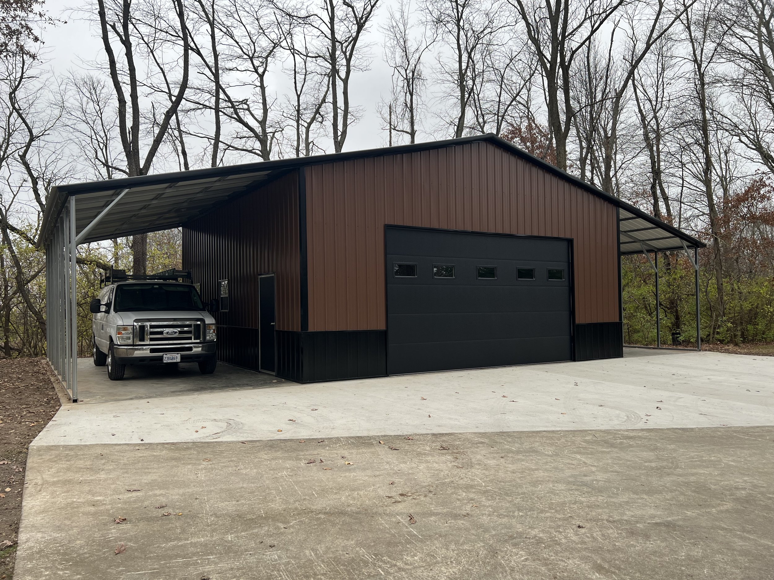 Completed Bankco Overhead Door garage door project 2