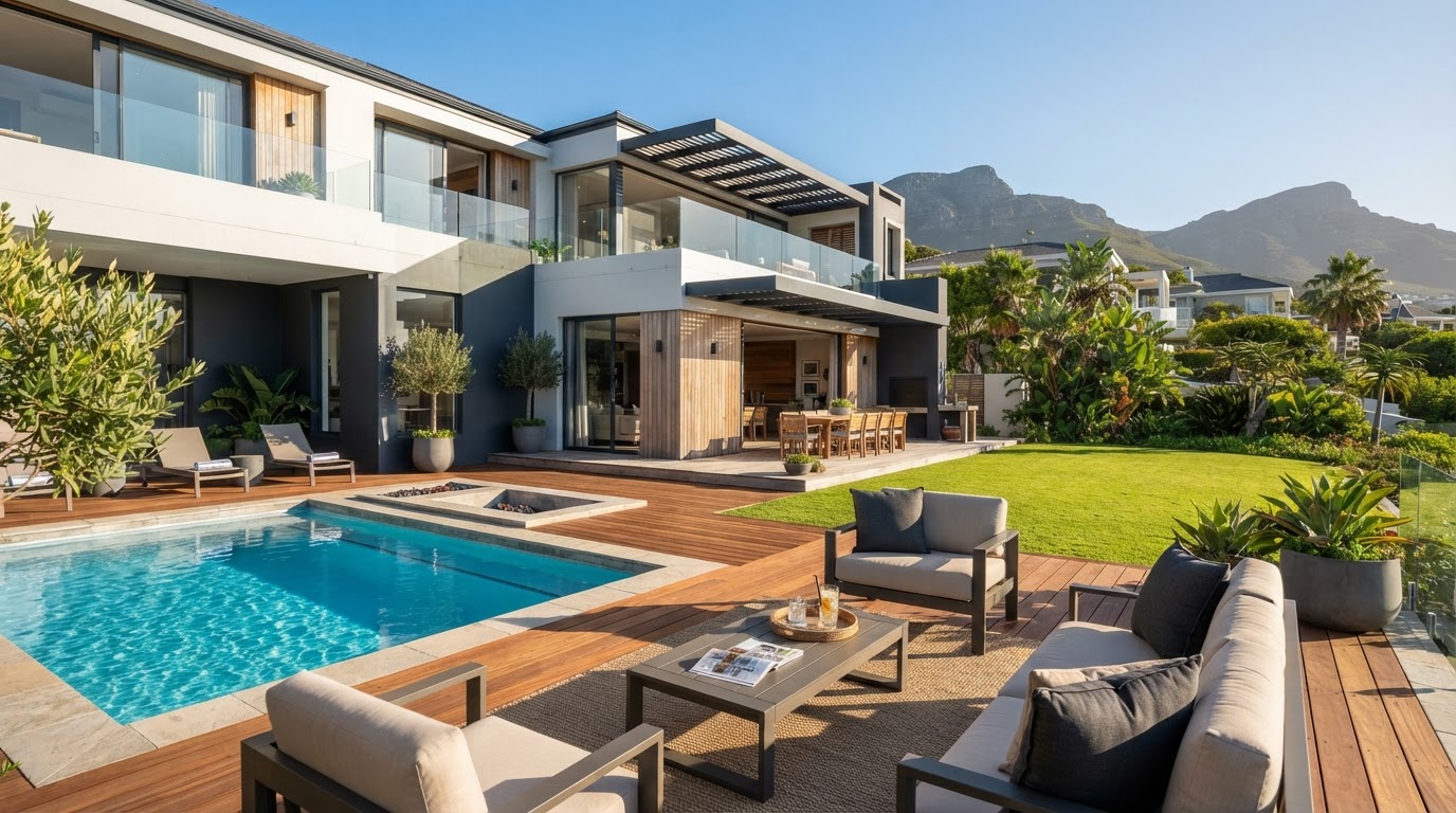 Renovated summer-ready South African home