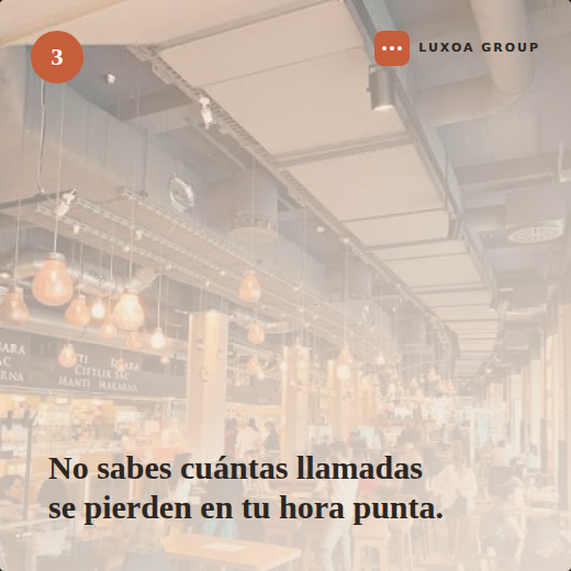 No sabes cuántas llamadas se pierden en tu hora punta.
