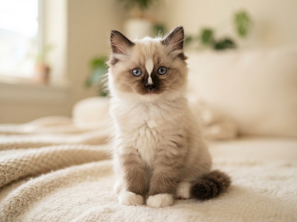 Ragdoll kitten