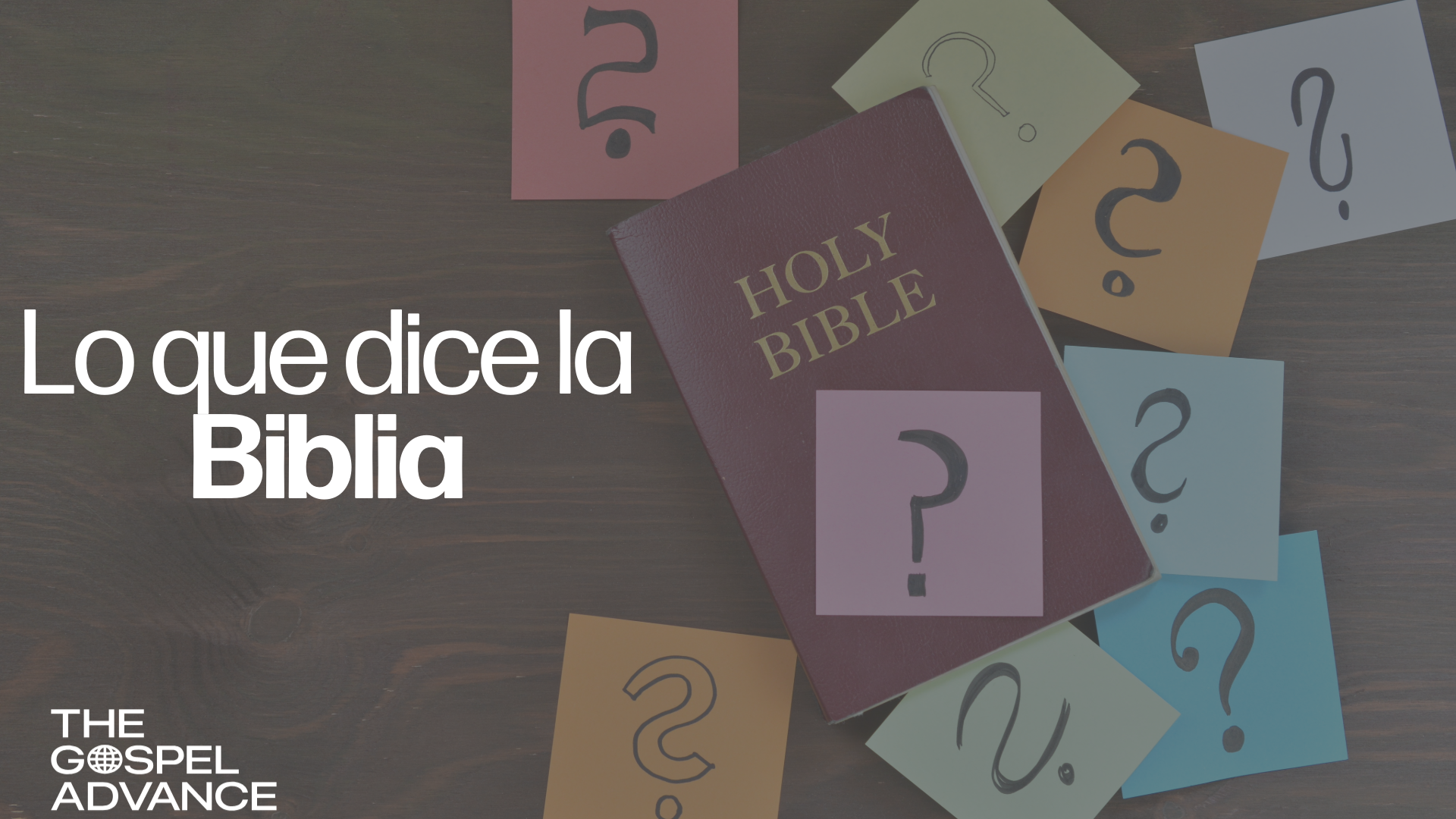 Lo que dice la Biblia