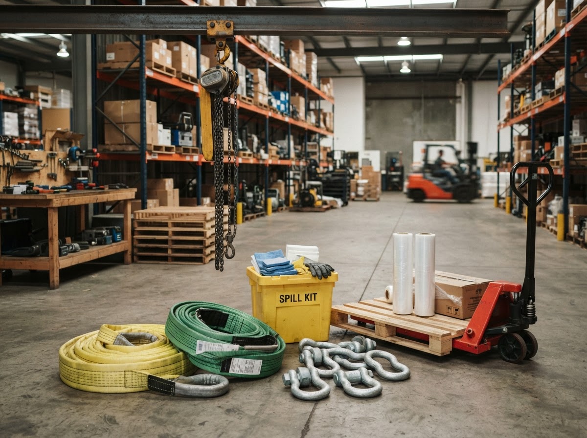 Material Handling, Cleaning & Workplace