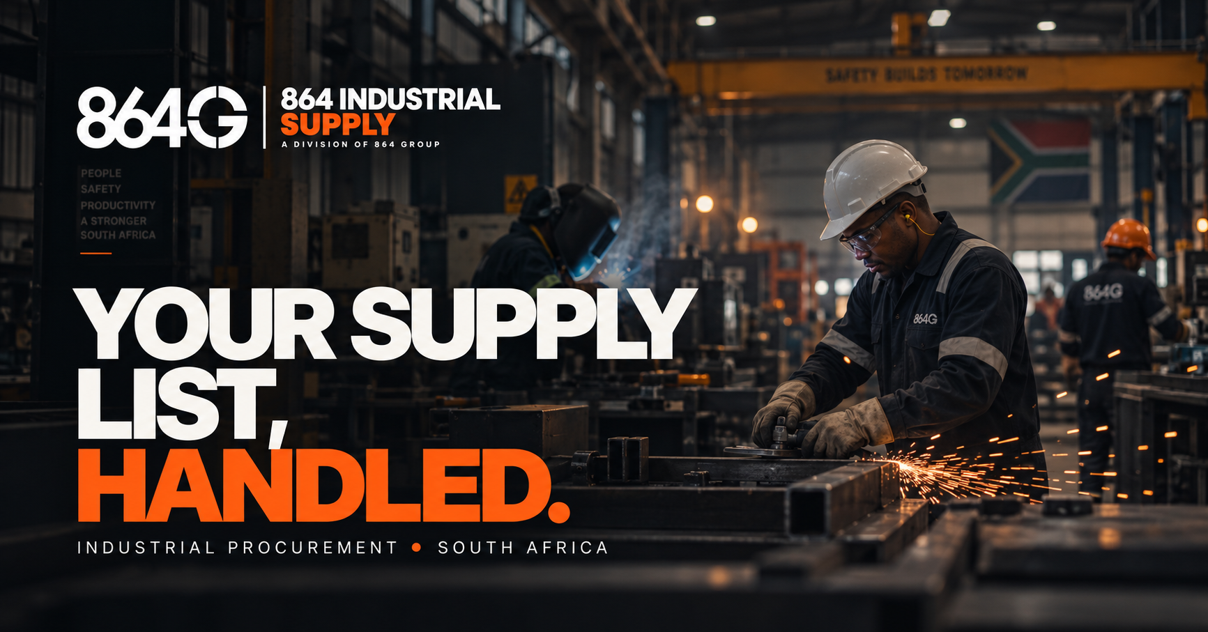 Industrial Supplies and PPE Johannesburg | 864 Industrial Supply